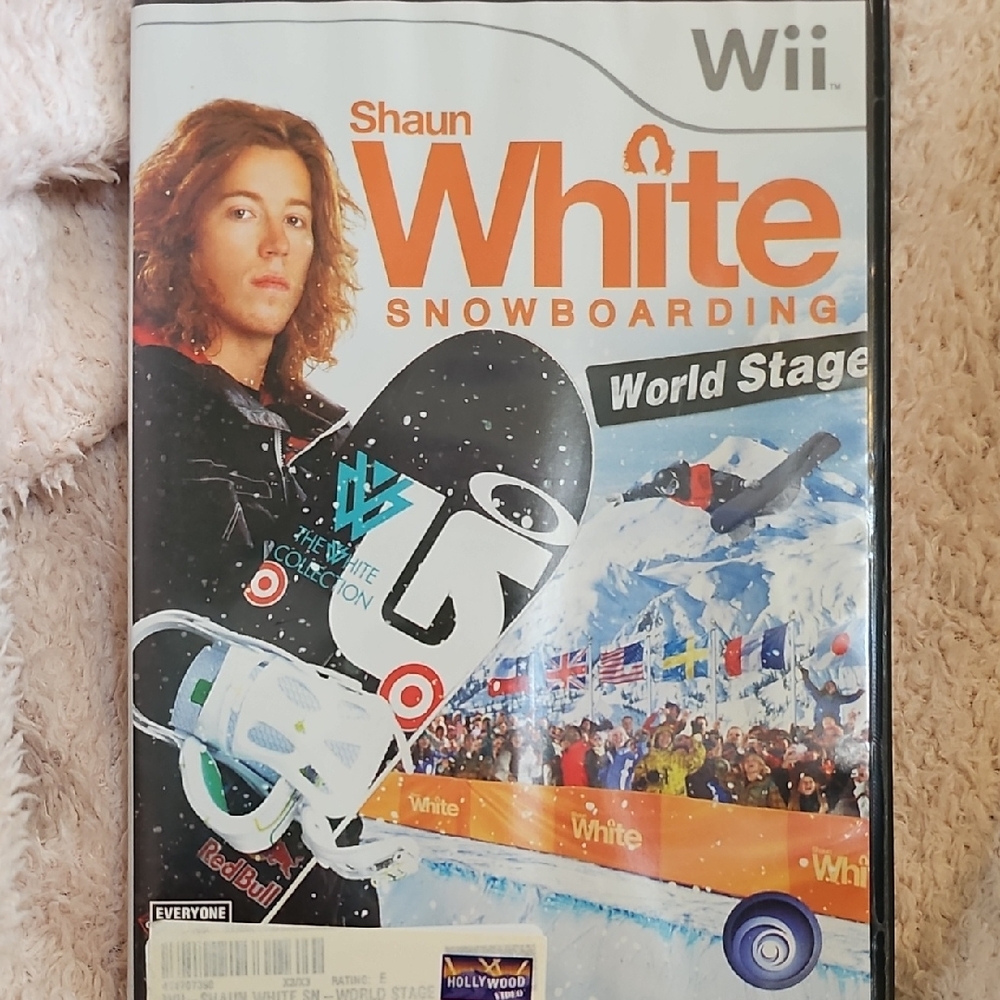 G001. Nintendo Wii Shaun White Snowboarding: World Stage - White and Orange